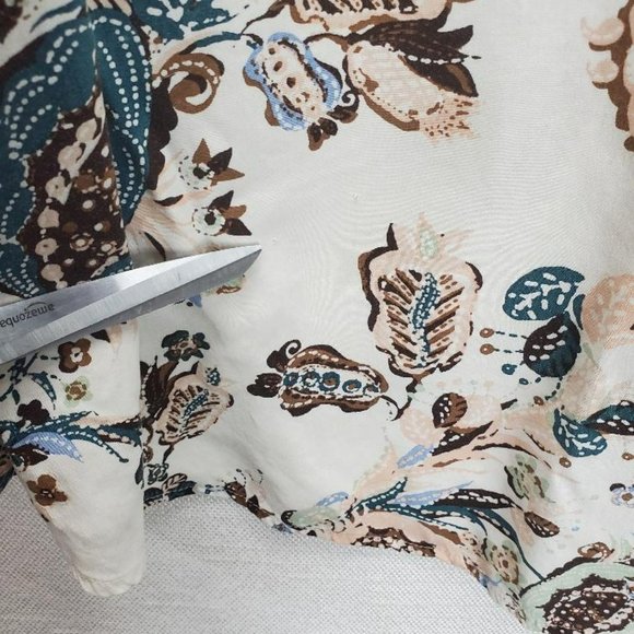 Chicos Long Sleeve Top Womens 3 XL/16 Paisley/Floral Collared Modal/Rayon - Picture 12 of 12